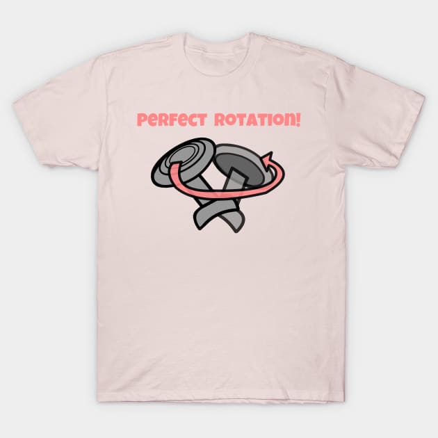 Perfect Rotation T-Shirt by JacCal Brothers